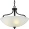 Progress Lighting Laird Collection Three-Light Semi-Flush Convertible P350136-020 - alternate 2